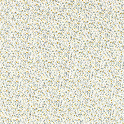 Thetford Studio G Northwood Saffron / Ink Fabric by Clarke & Clarke