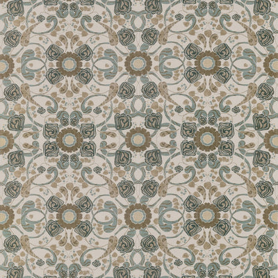 Margaux Brown Fairhaven Fabric by Thibaut