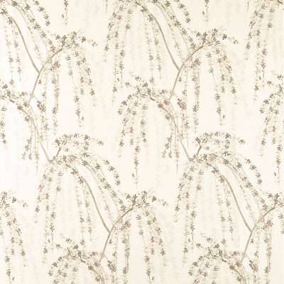 Weeping Blossom White Yutori Fabric by Thibaut