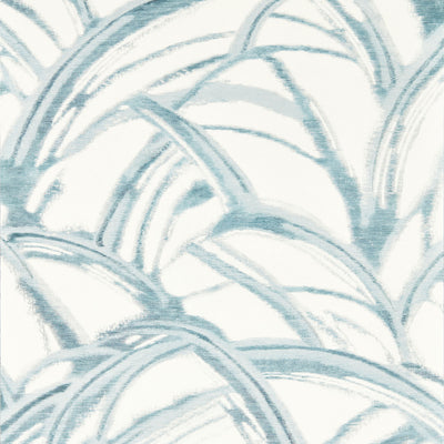 Kimono Kasuri Sky and Indigo Wallpaper by Harlequin