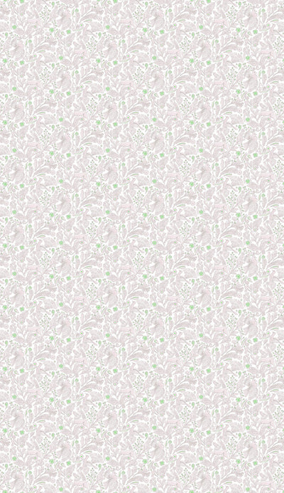 Dove & Deer Lilac Pomona Fabric by Scion
