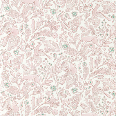 Dove & Deer Lilac Pomona Wallpaper by Scion