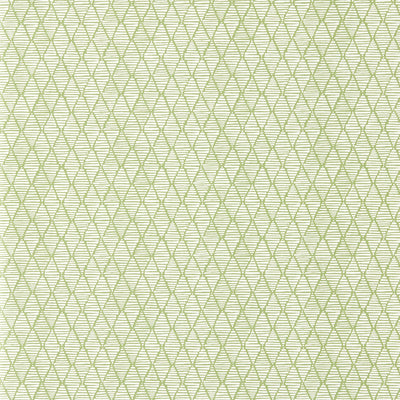 Triangle Trellis Kelly Green Pomona Wallpaper by Scion