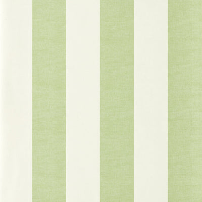 Central Stripe Pea Green Pomona Wallpaper by Scion