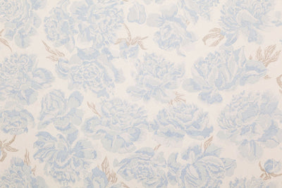 Peonies Sky Wallpaper by Christopher Farr Cloth