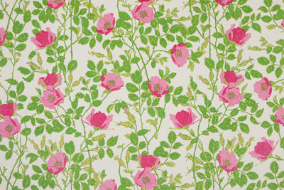 Richmond Fuchsia Wallpaper by Christopher Farr Cloth