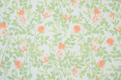 Richmond Guava Wallpaper by Christopher Farr Cloth