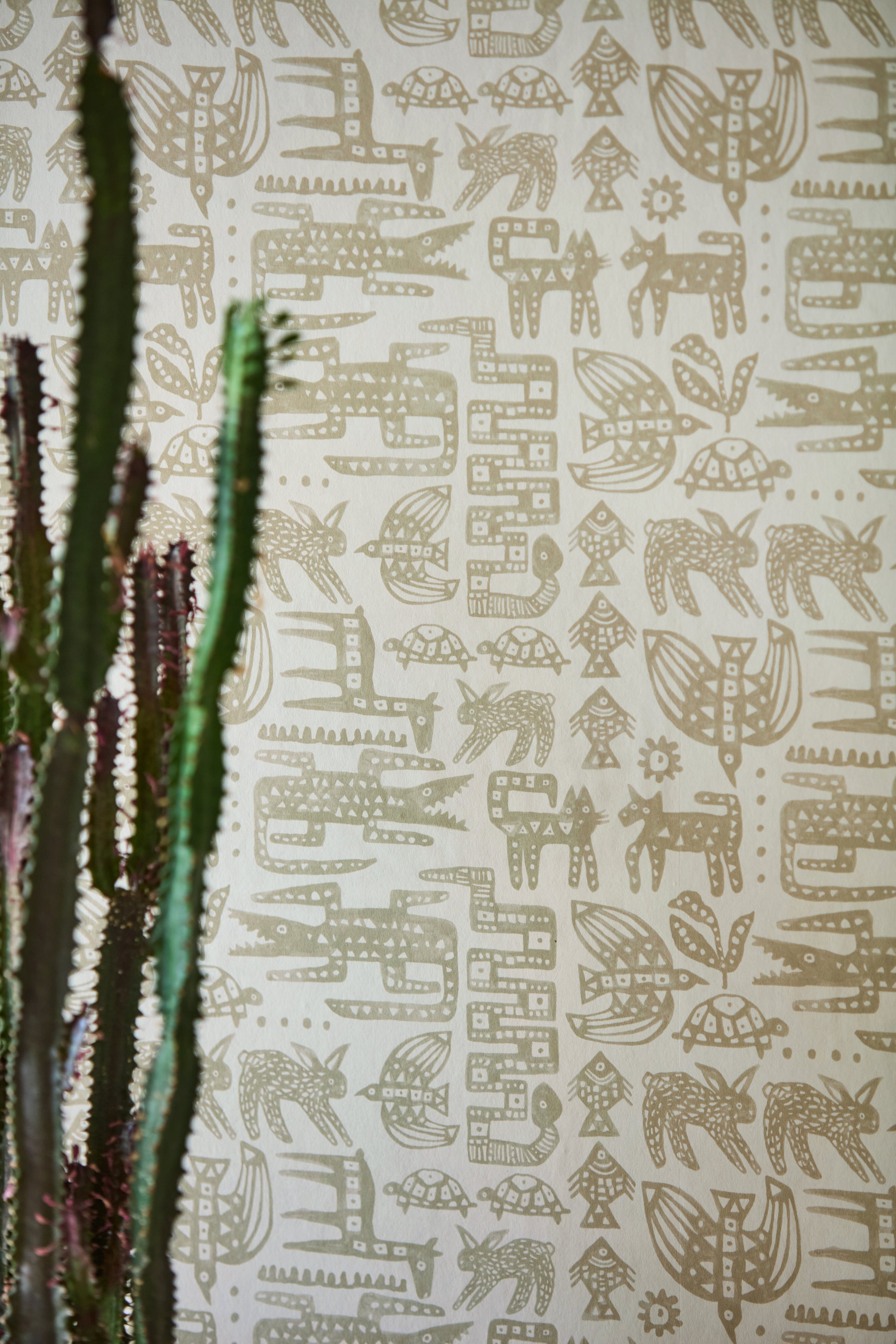 113290 Twycross Oakham Linen Wallpaper by Scion
