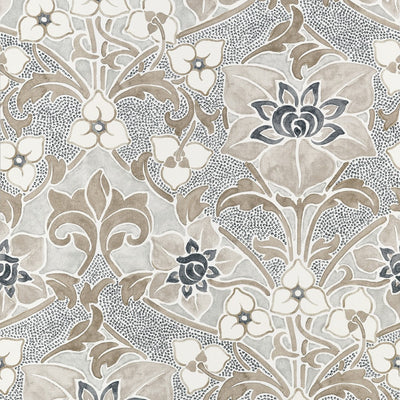 Woodford Natural Fairhaven Wallpaper by Thibaut