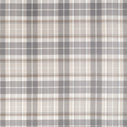 Scot's Plaid Beige Boxwood Fabric by Thibaut