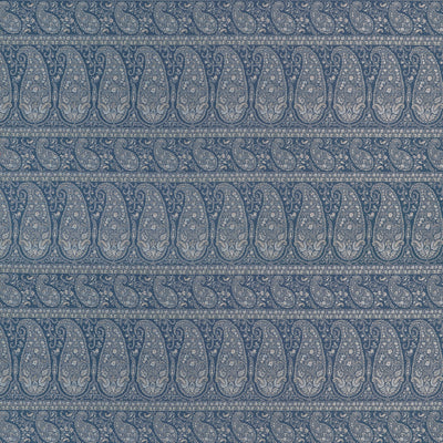 Emalin Paisley Cadet Savile Fabric by Thibaut
