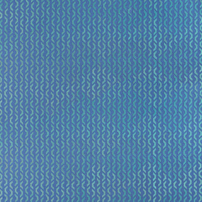Coronado Embroidery Blue Wanderlust Fabric by Thibaut
