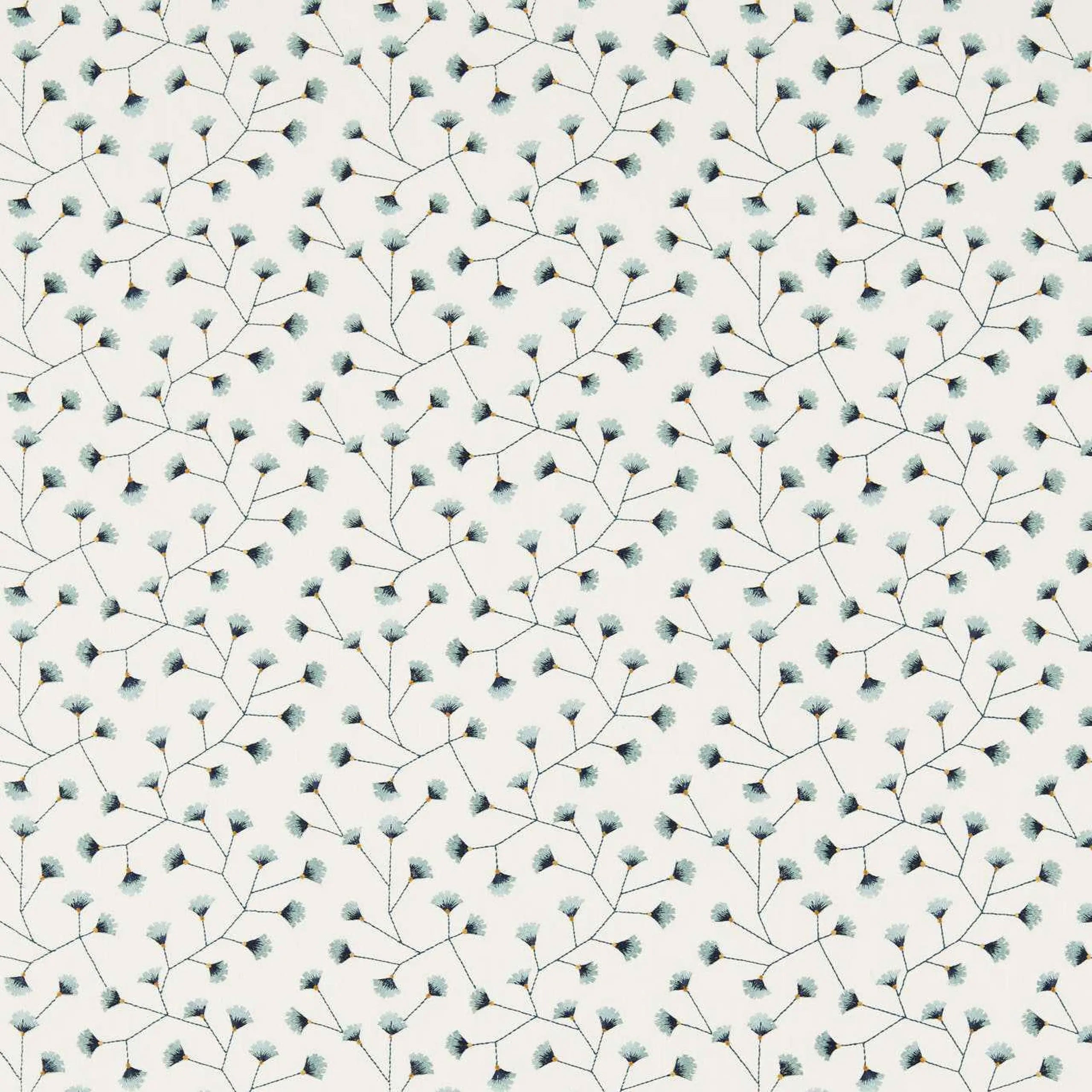 DSCA235883 Curios Gingko Trail Dijon Fabric by Sanderson