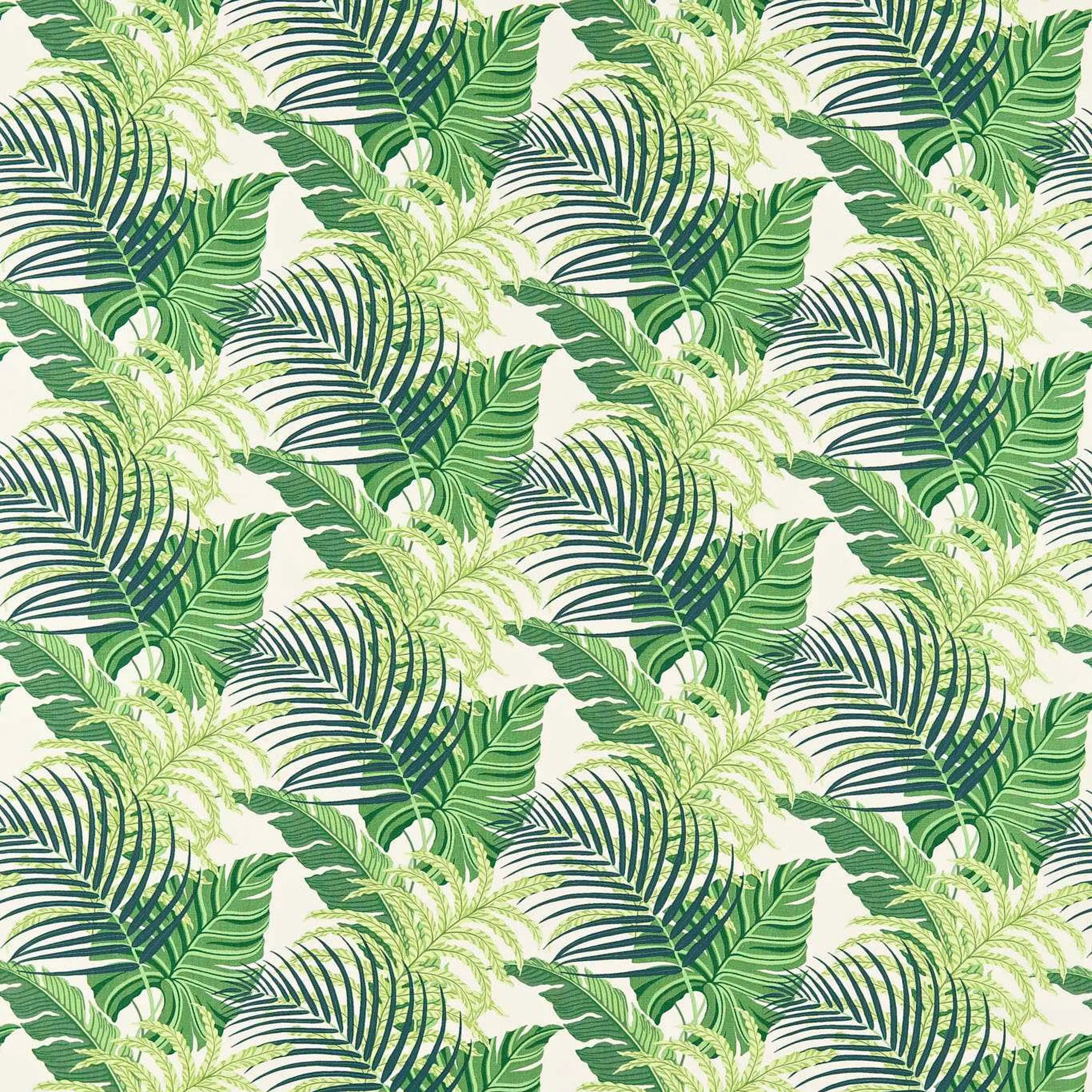 DVOY223278 Curios Manila Green/Ivory Fabric by Sanderson