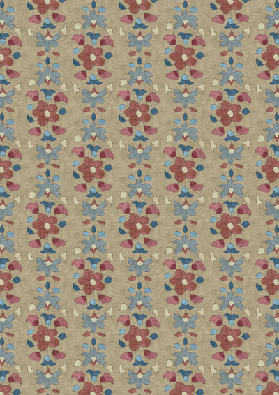 Chamba Gemstone Sprigs & Twigs Fabric by Lewis & Wood