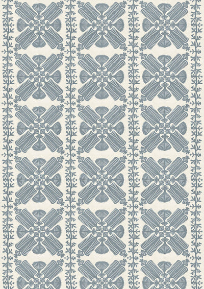 Hawaiian Bluebird Patchwork Fabric by Lewis & Wood