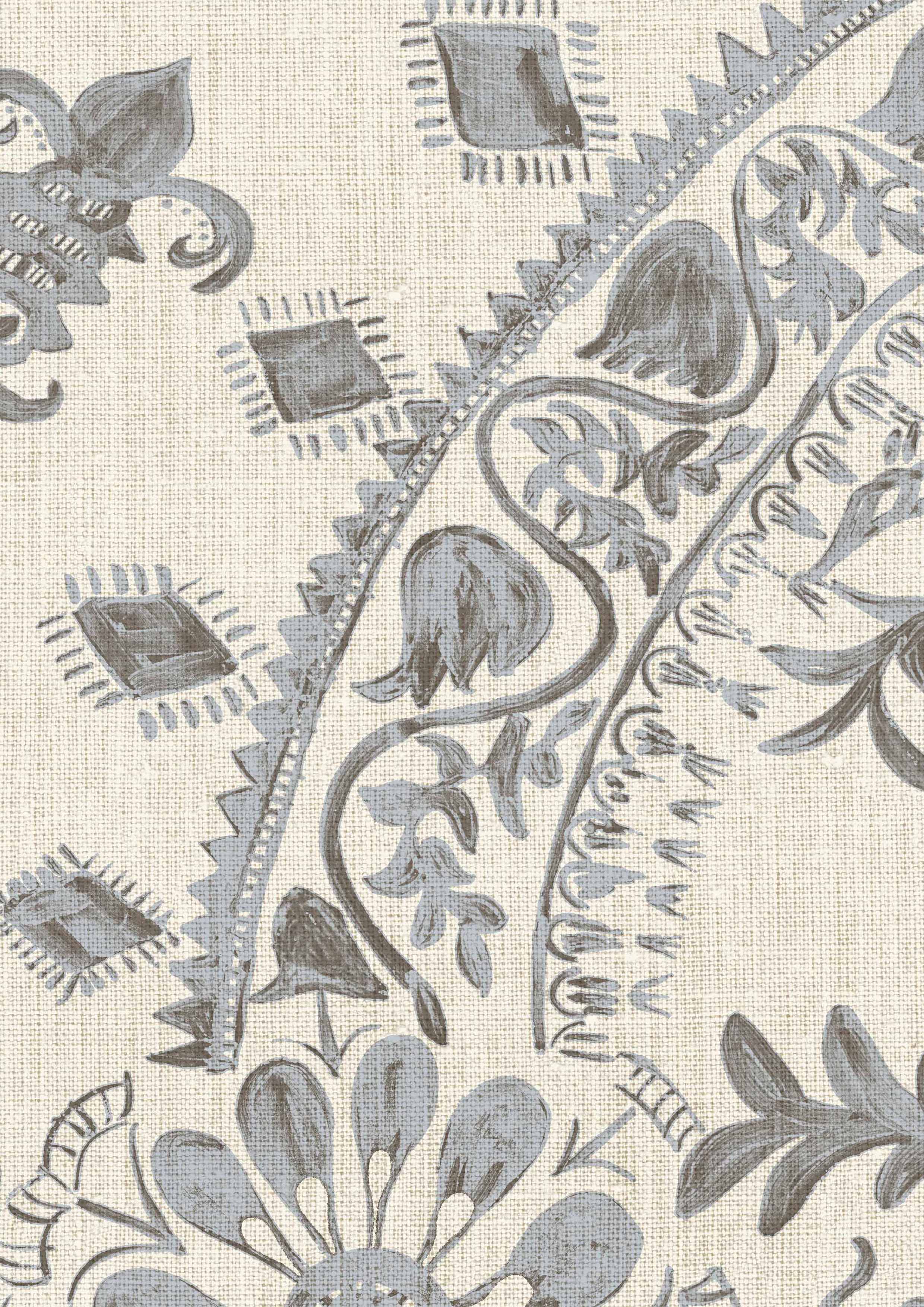 Womad Lg 50 Northlight Travel Trunk Wallpaper by Lewis & Wood