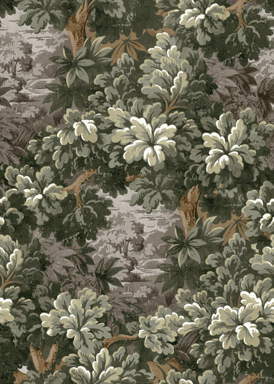 Verdure 16th Ecru Fabric by Coordonné