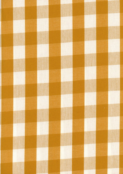 Vichy Curry Piccadilly Fabric by Coordonné
