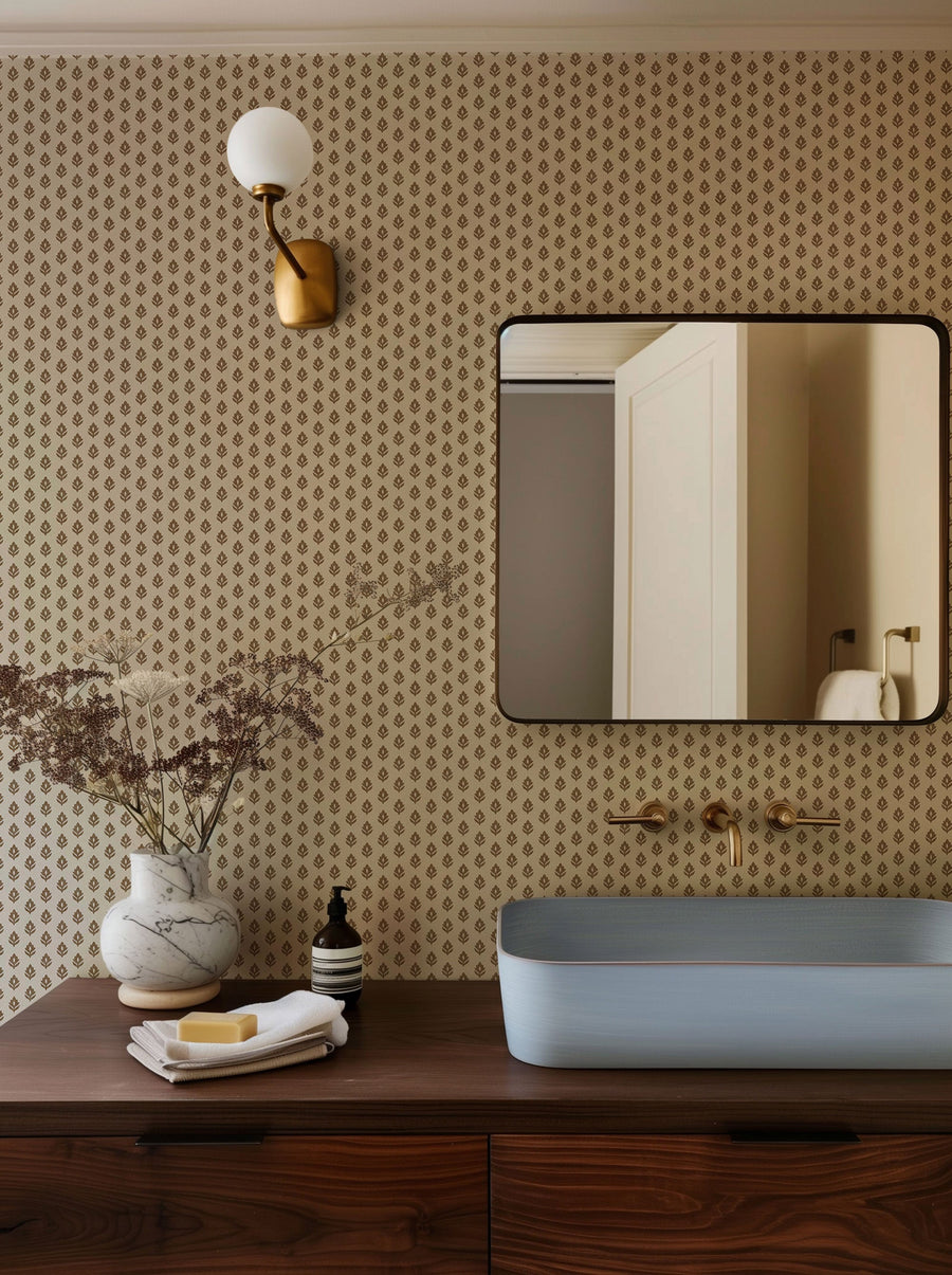 Chocolate Just Became a Wallpaper Colour Again