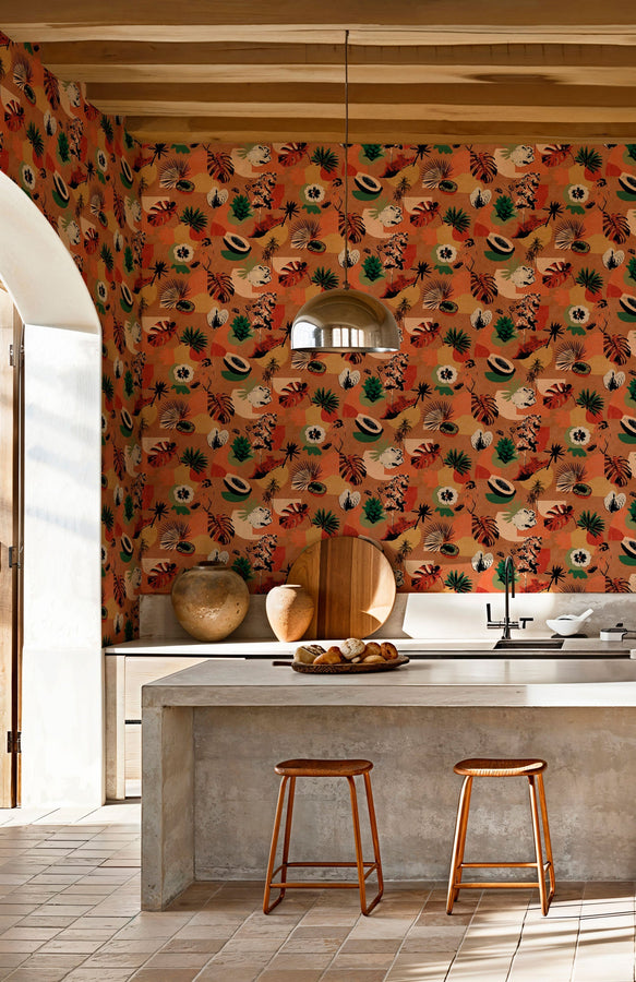 A Promise of Sunshine: The Case for Tropical Wallpaper