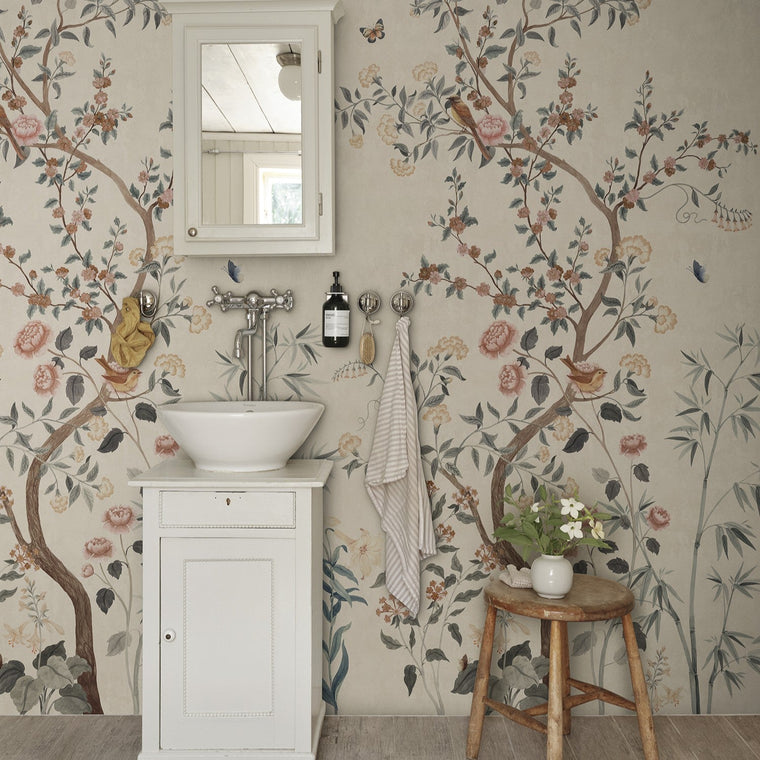 How to Wallpaper a Powder Room: Big Impact in a Small Space