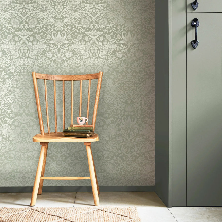 shop sage green wallpaper