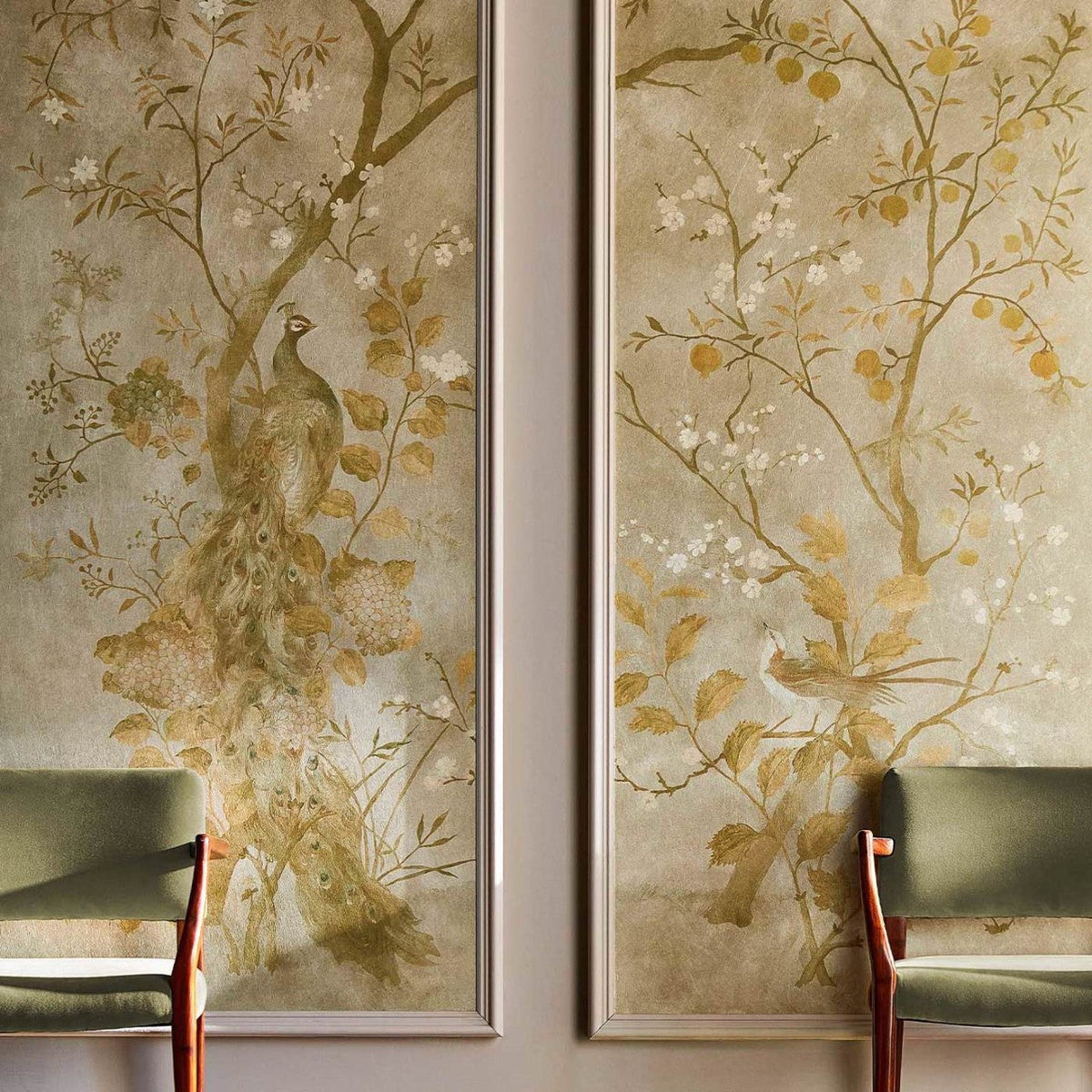 metallic murals