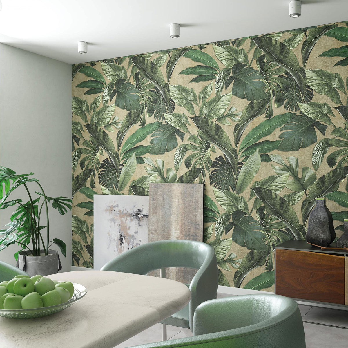 tropical wall murals