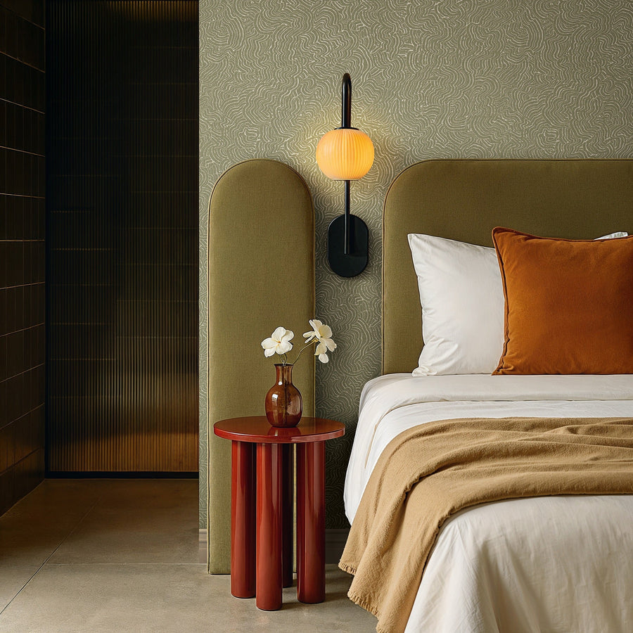 Zen Garden Green Craft Wallpaper by Galerie | 36649