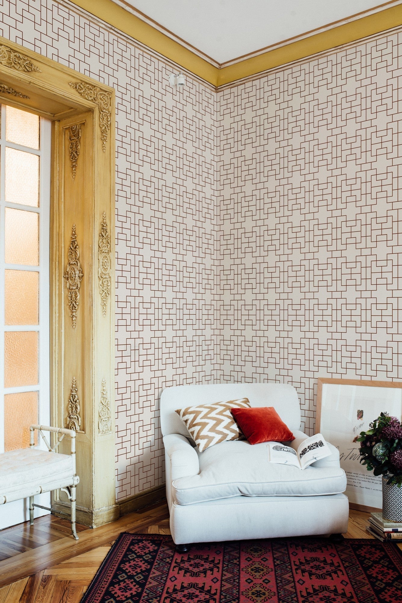 6300021 Marco Beige Tempo Wallpaper by Coordonné