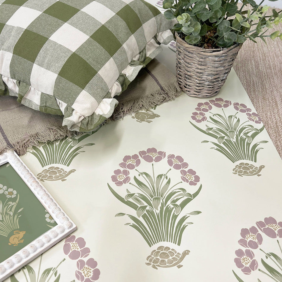 Hare and Tortoise Wallpaper Collection by Belgravia
