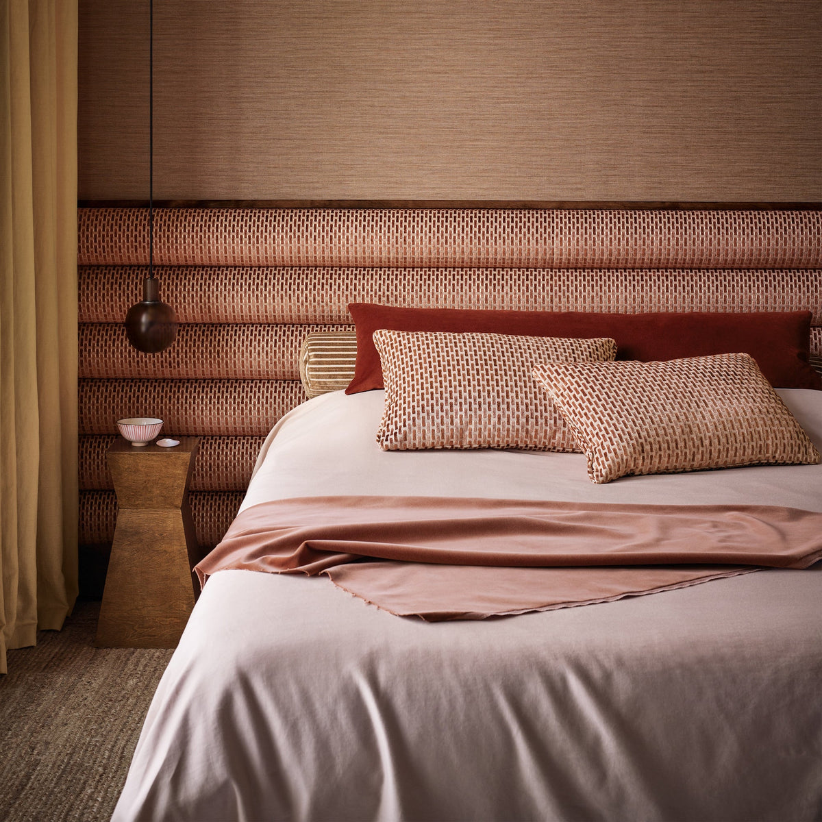 7878/25 Celino Plaster Fabric by Romo
