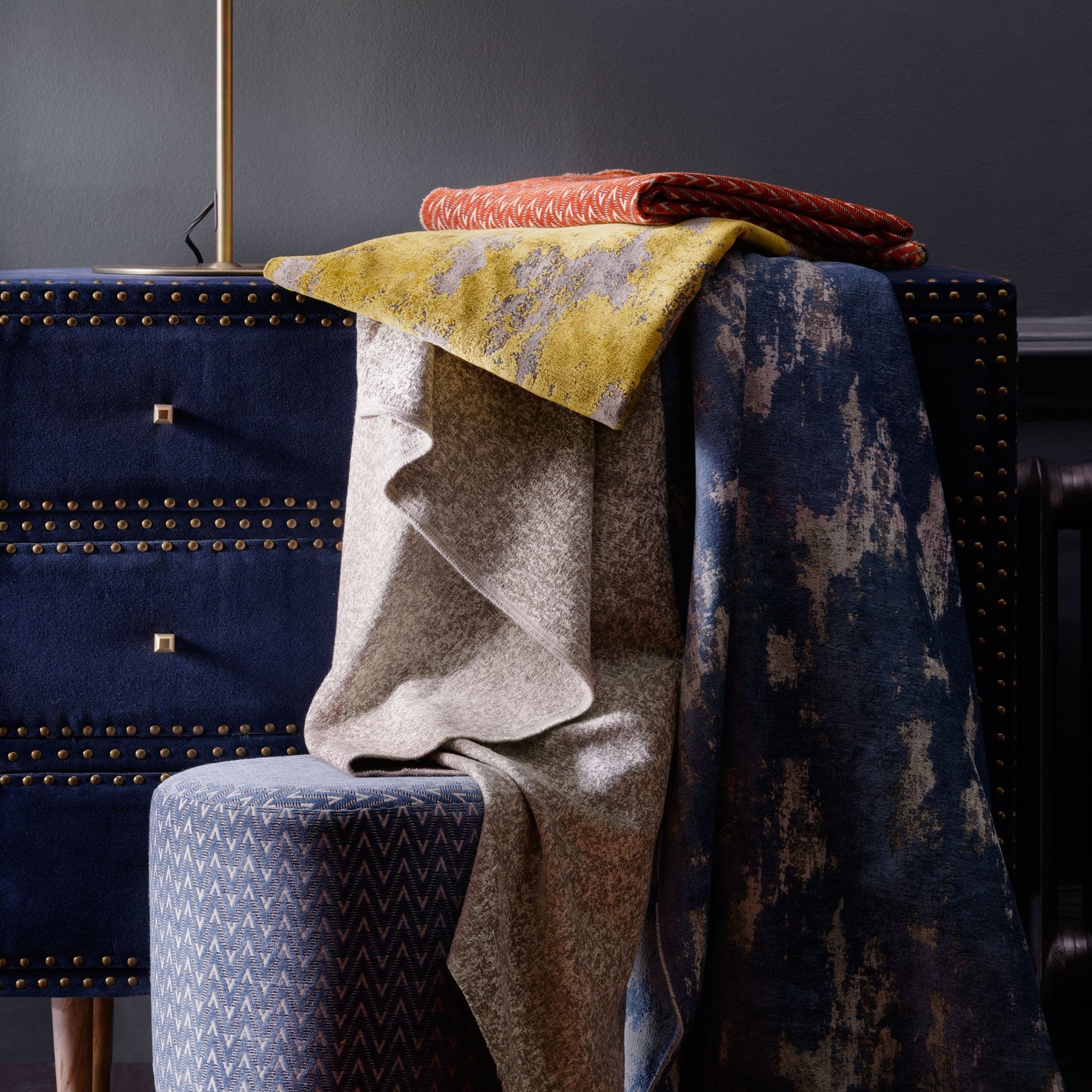 Avalon Fabric Collection by Clarke & Clarke