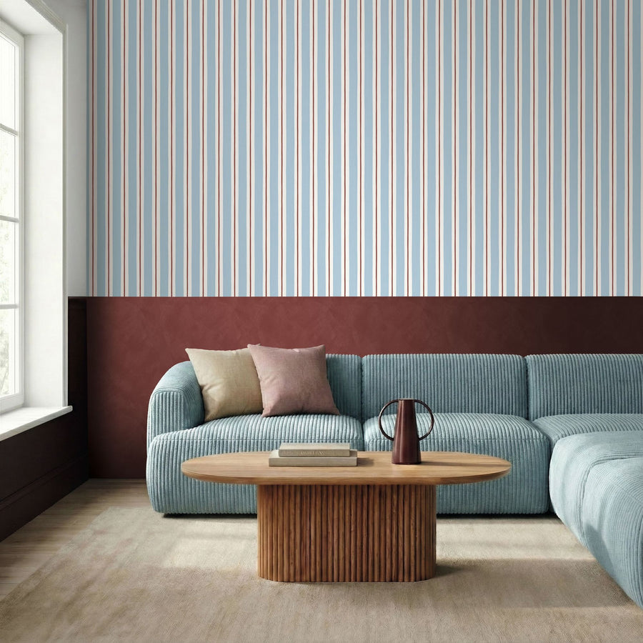 Mix & Stripes Wallpaper Collection by Caselio