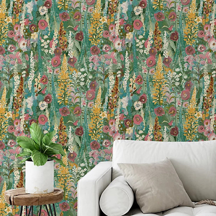 Delphinium Wallpaper Collection by Grandeco