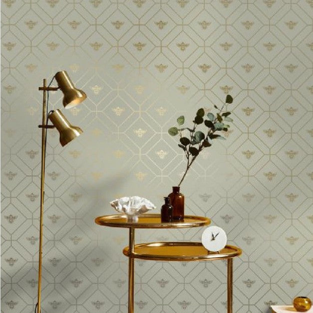 Honeycomb Bee Wallpaper Collection by Holden Decor