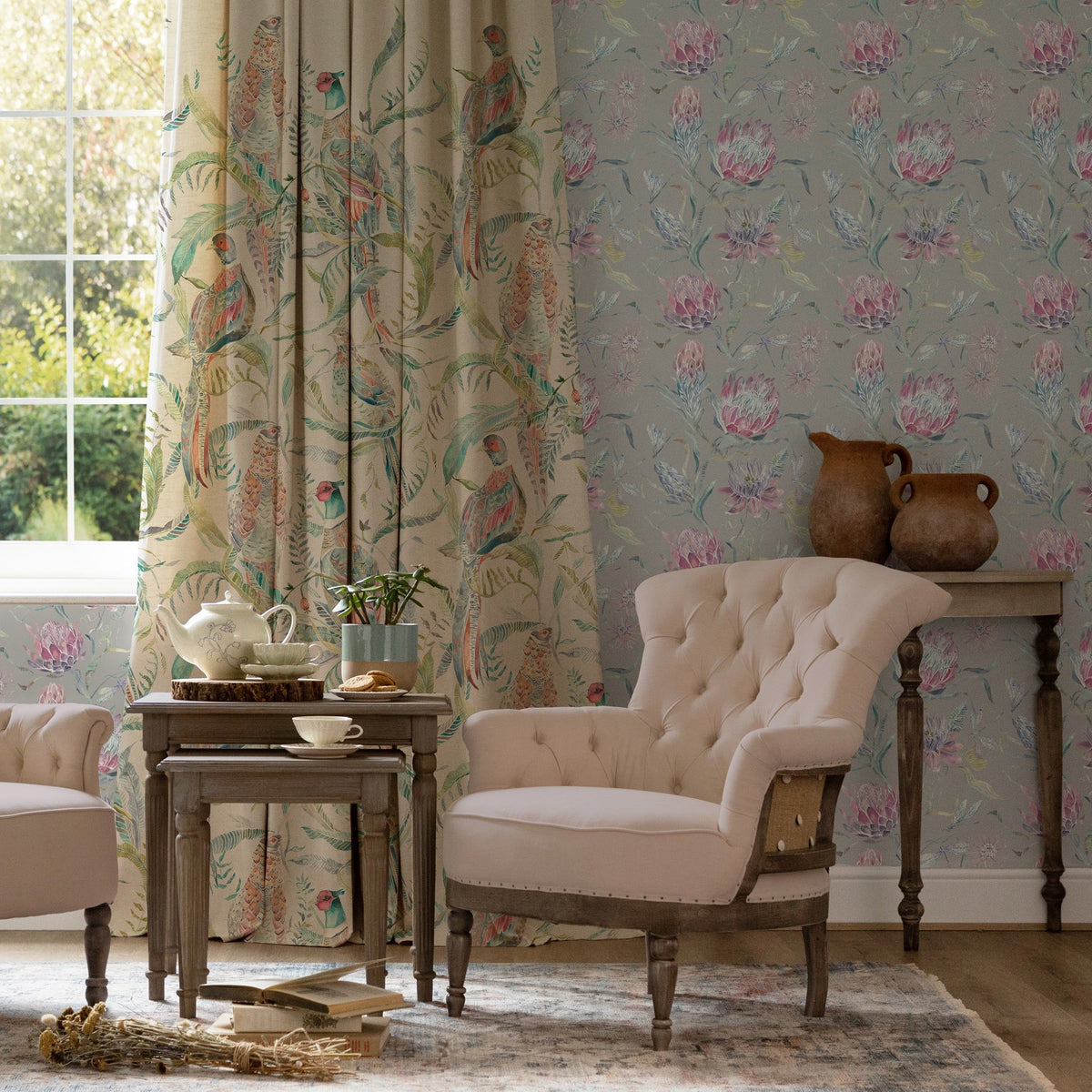 Tiverton Wallpaper Collection by Voyage Maison