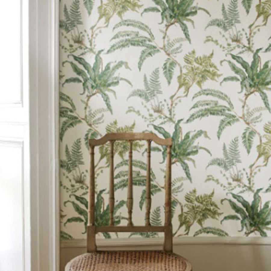 Mallory Stripes Wallpaper Collection by Colefax and Fowler