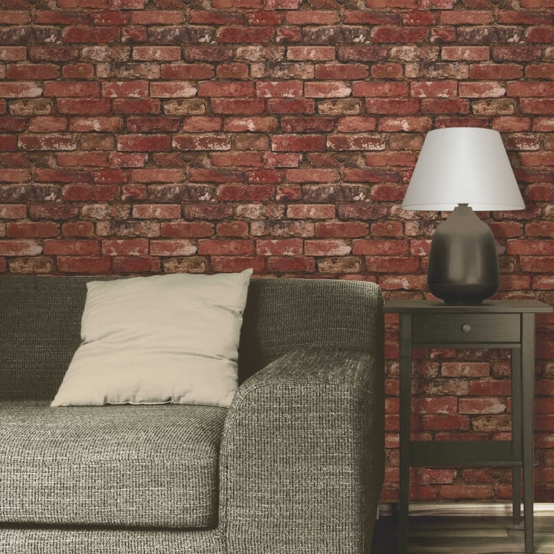 Rustic Brick Wallpaper Collection by Fine Decor