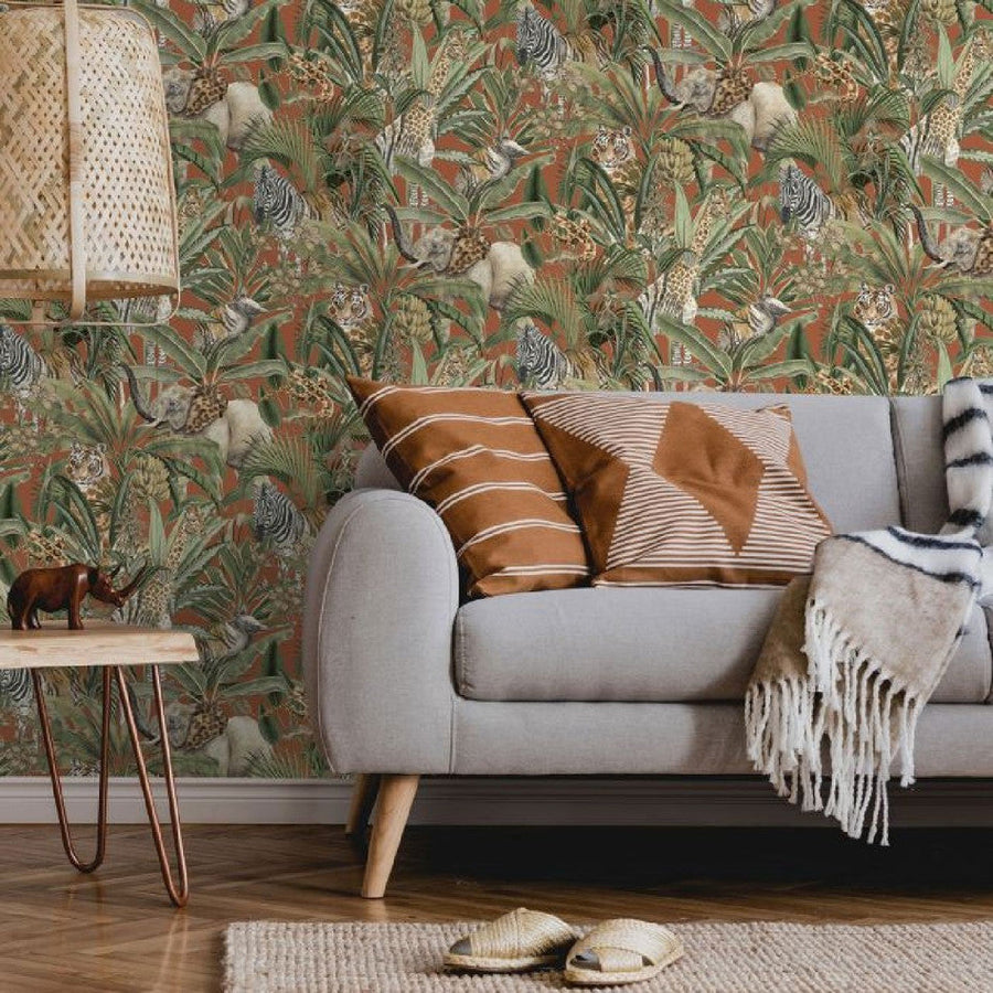 Safari Fusion Wallpaper Collection by Holden Decor