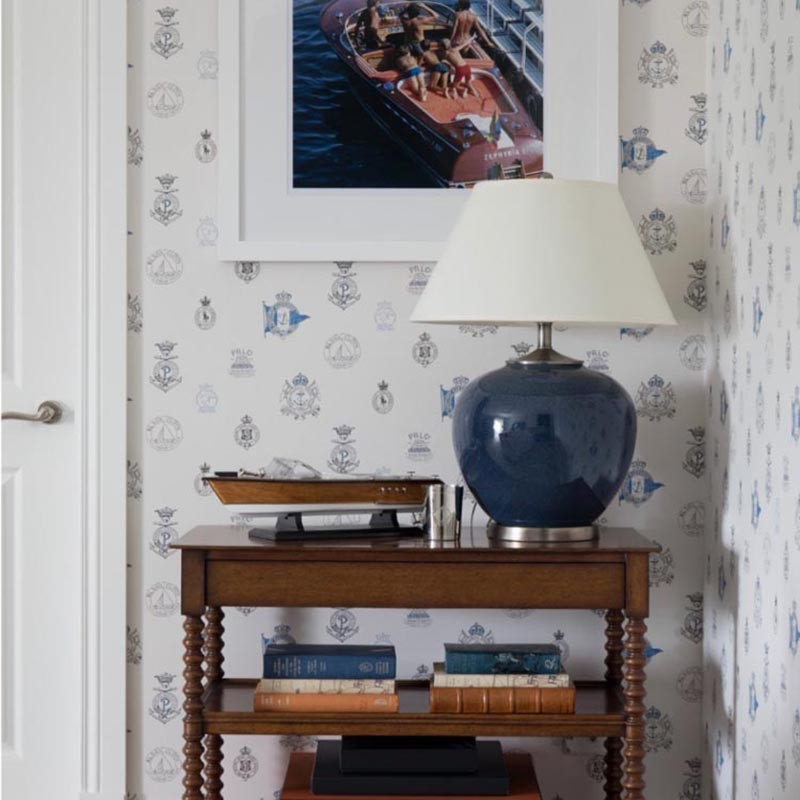 Signature Papers IV Wallpaper Collection by Ralph Lauren