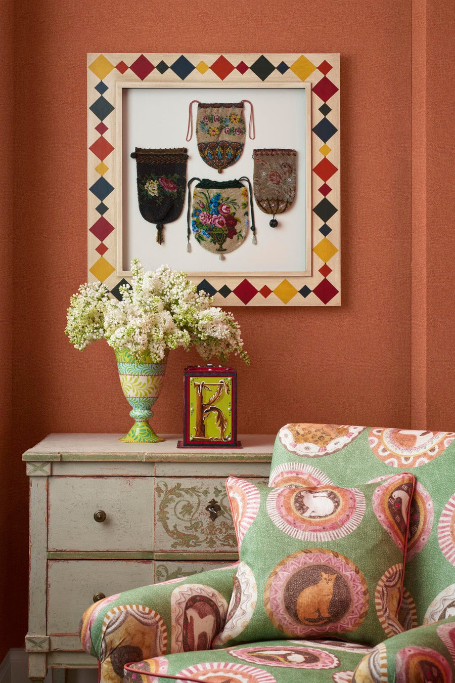 Kit Kemp II Cubby Wallpaper Collection by GP & J Baker