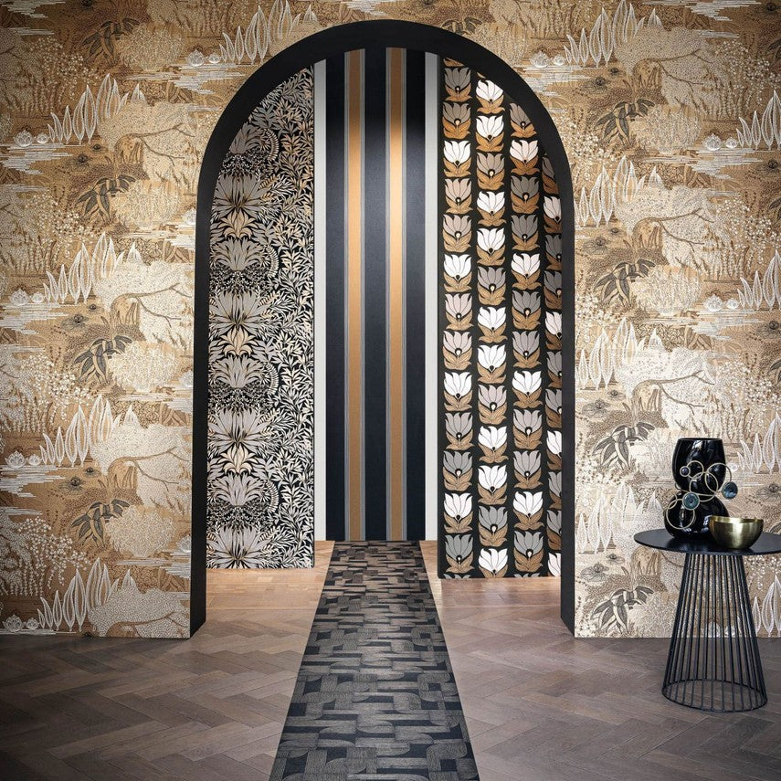 Square Jasmin Wallpaper Collection by Casamance