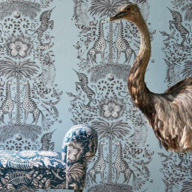 Animalia Wallpaper Collection by Clarke & Clarke