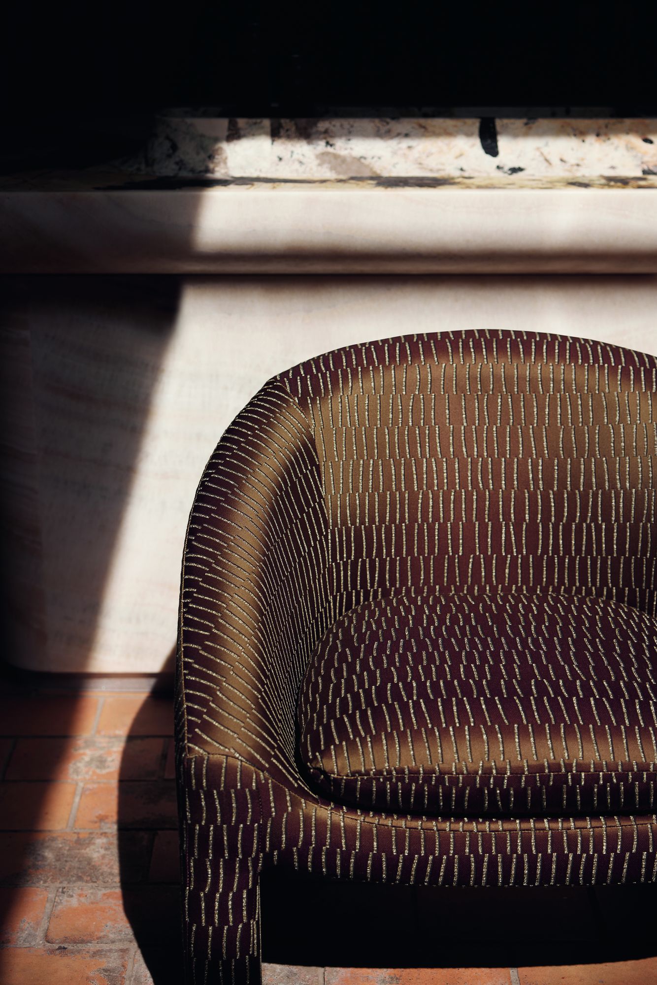 Brown Fabric