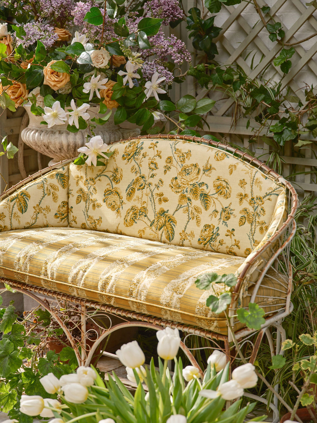 Thorny Vine Michael S. Smith Indoor Outdoor Fabric 