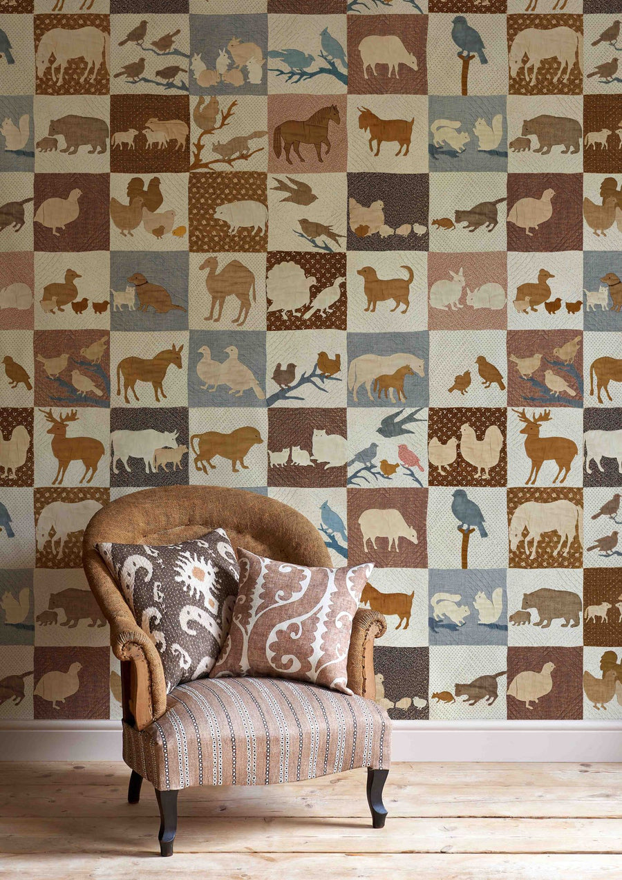 Patchwork Wallpaper Collection by Lewis & Wood