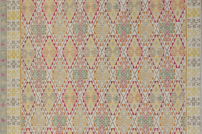Hideaway Raffia Fuchsia Wallpaper by Christopher Farr Cloth