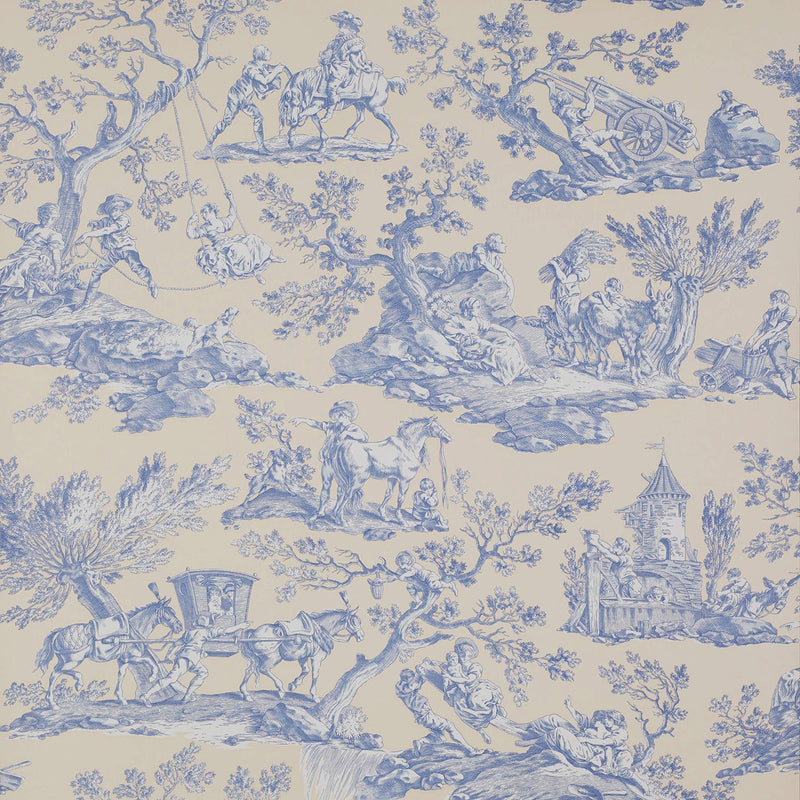 03015/03 La Musardiere Trianon Wallpaper by Manuel Canovas